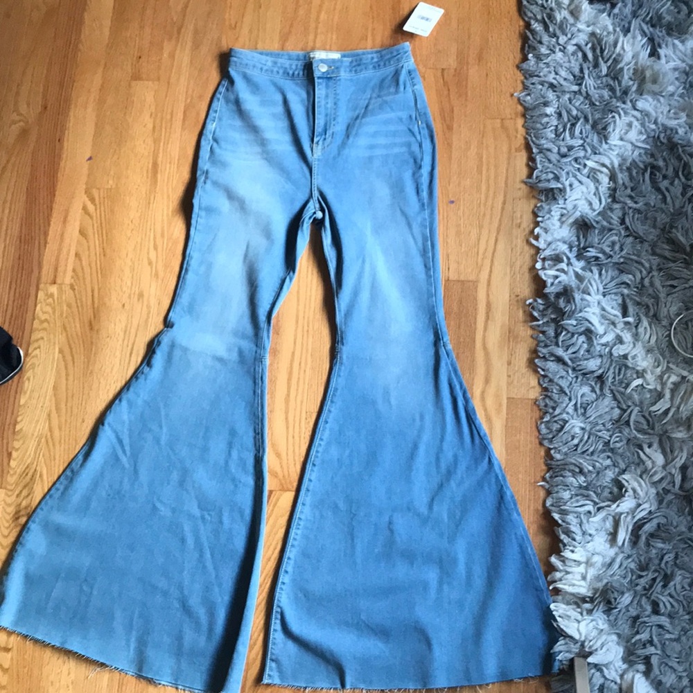 Free People Bell Bottom Jeans